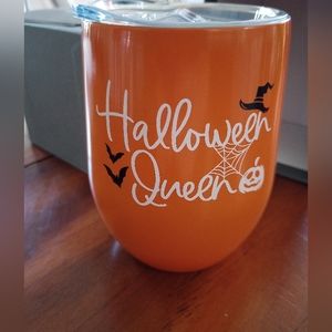 NIB Halloween Queen 12 oz Metal Tumbler by Onebttl